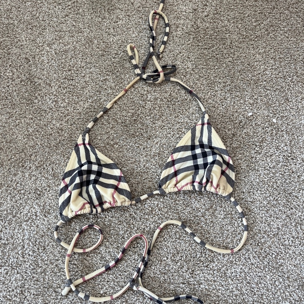 Burberry bikini top